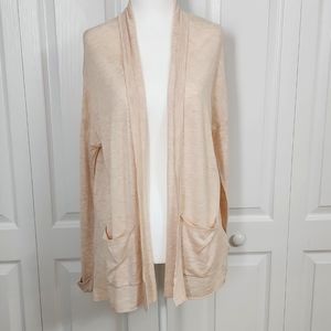 Billabong women's Cardigan. Small. Light peach/cream color.